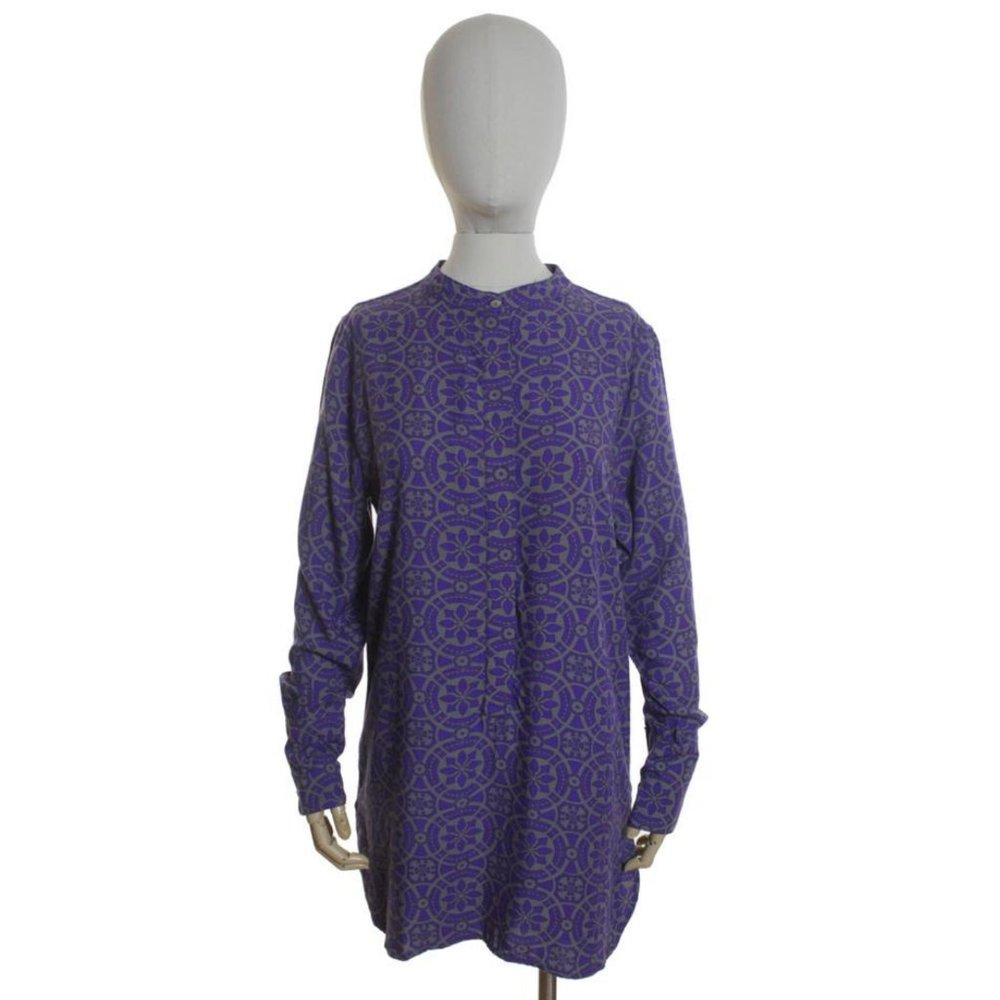 New Escapada Paula Printed Henley Tunic Top